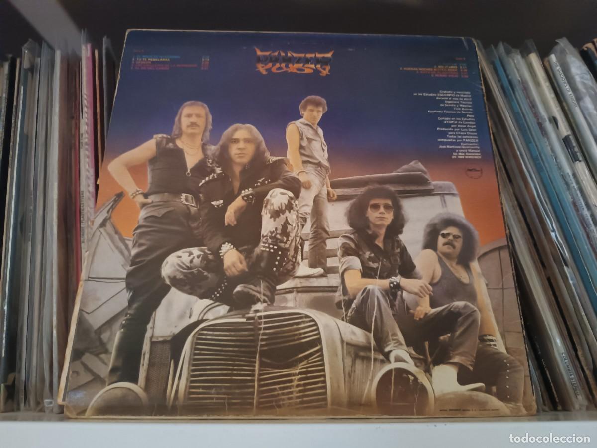 Discos de vinilo: Panzer &lrm;&ndash; Al Pie Del Ca&ntilde;&oacute;n - lp spain 1982 - Foto 2
