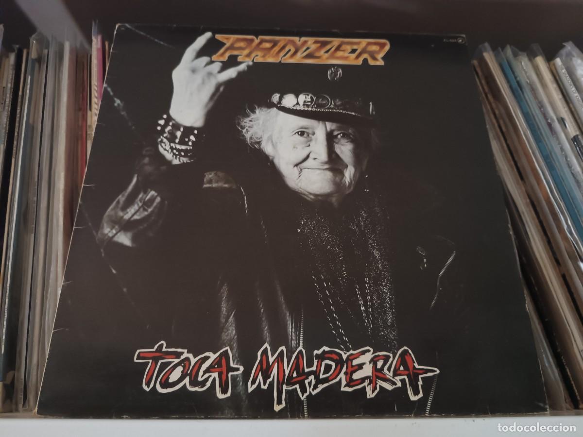 Discos de vinilo: Panzer &lrm;&ndash; Toca Madera - lp Spain 1985 - Foto 1