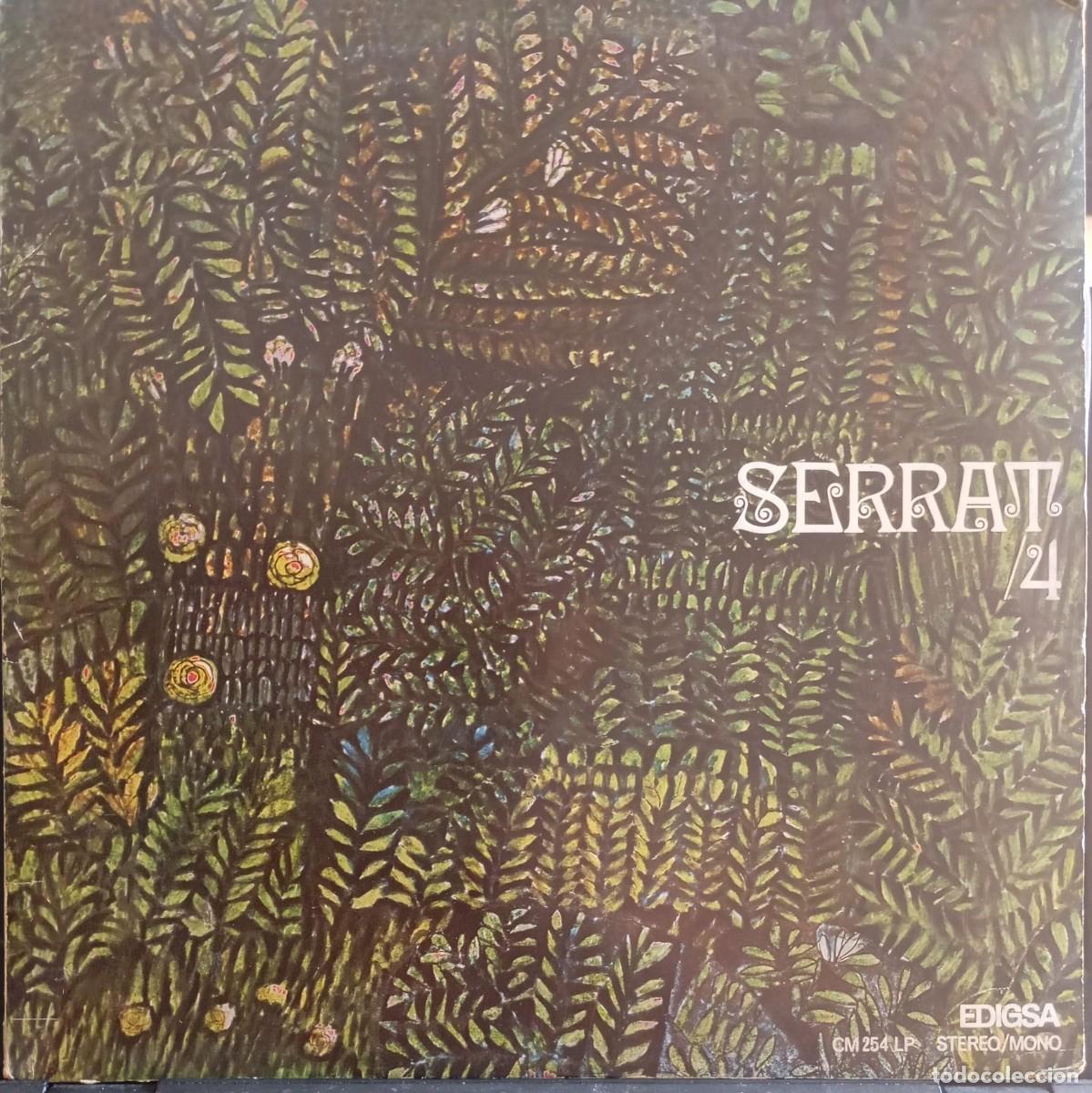 Discos de vinilo: SERRAT / 4 - JOAN MANUEL SERRAR (LP, VINILO) - Foto 1