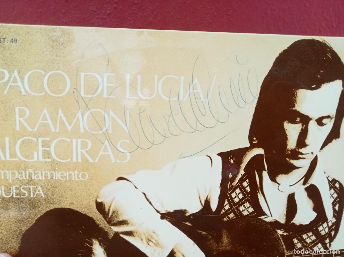 Disques de vinyle: Vinilo firmado por Paco de Luc&iacute;a.