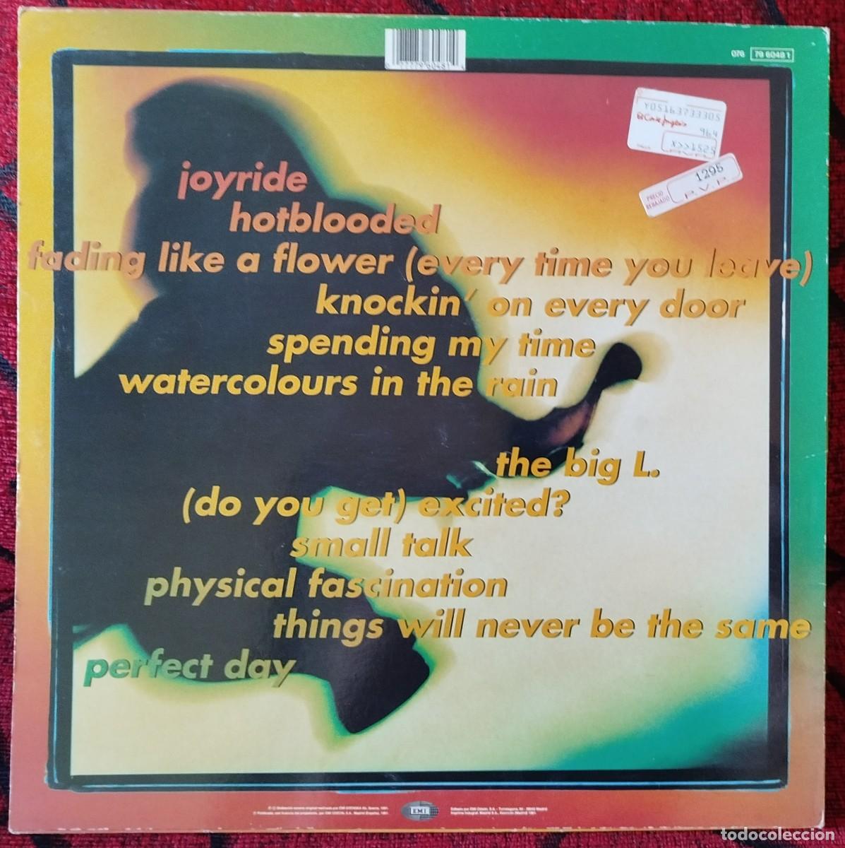Discos de vinilo: ROXETTE ** Joyride ** VINILO LP 1991 CON ENCARTE - Foto 2