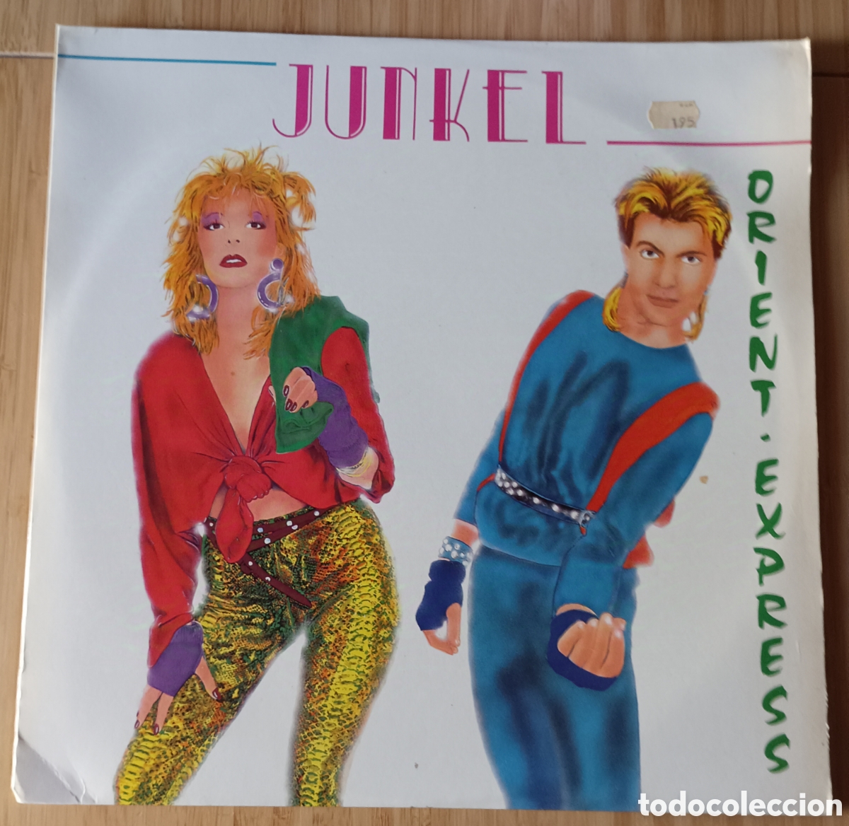Discos de vinilo: Maxisingle JUNKEL &rdquo;Orient Express&rdquo; 1984 Synth-pop - Foto 1