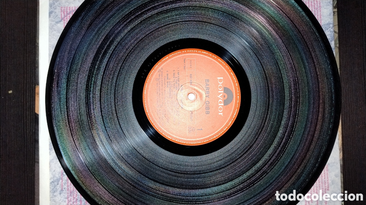 Discos de vinilo: Barry gibb now Voyager LP - Foto 5
