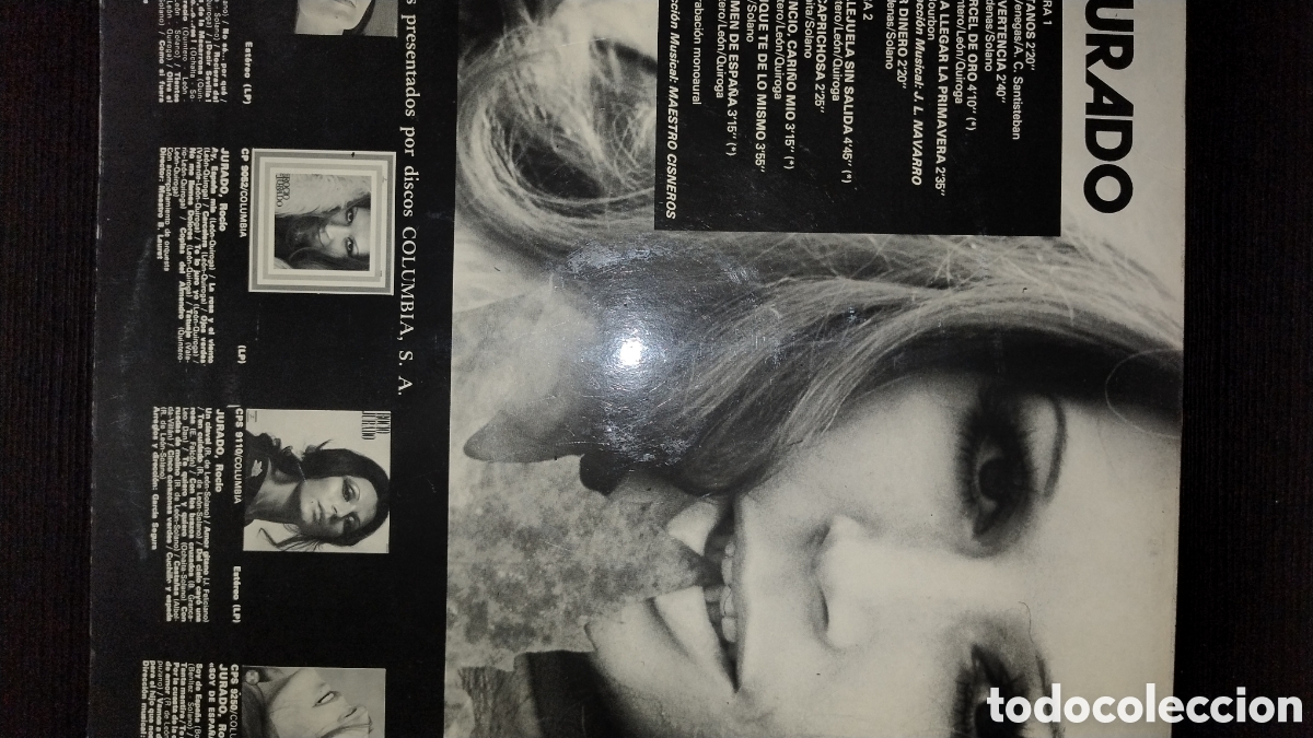 Discos de vinilo: Roc&iacute;o jurado LP Roc&iacute;o jurado - Foto 2