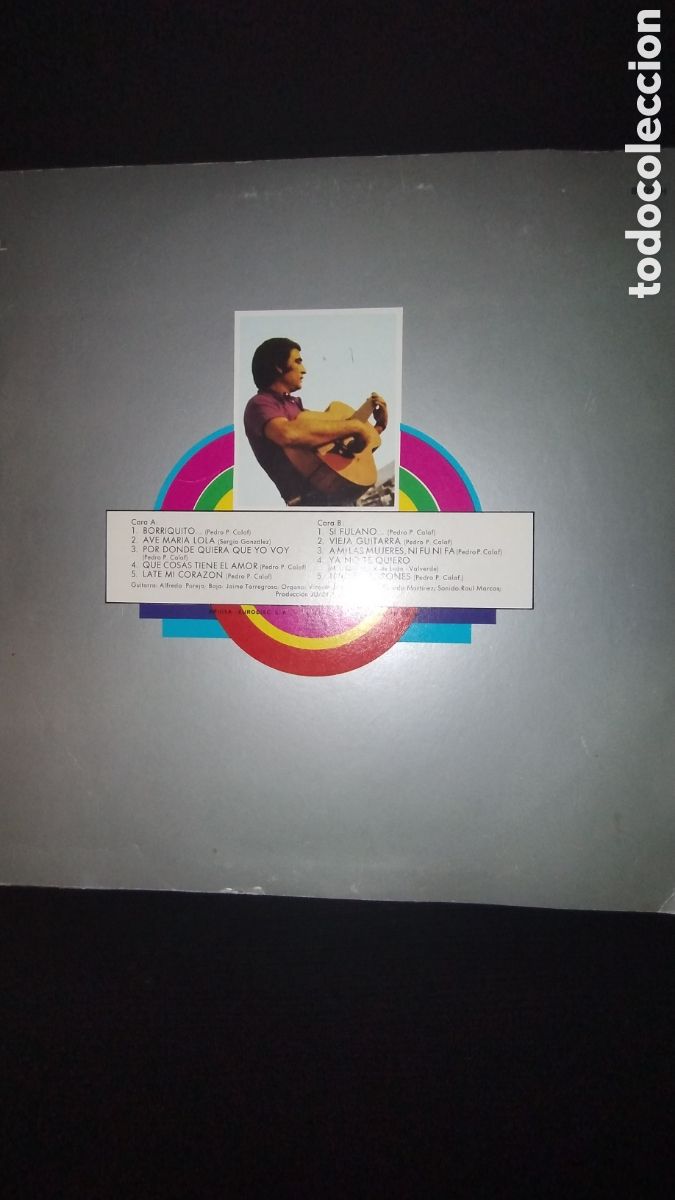 Discos de vinilo: Peret disco LP peret - Foto 2