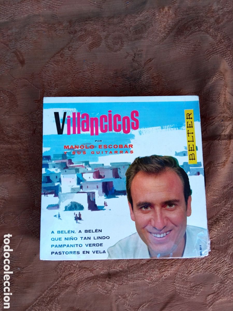 Discos de vinilo: VILLANCICOS DE MANOLO ESCOBAR - Foto 1
