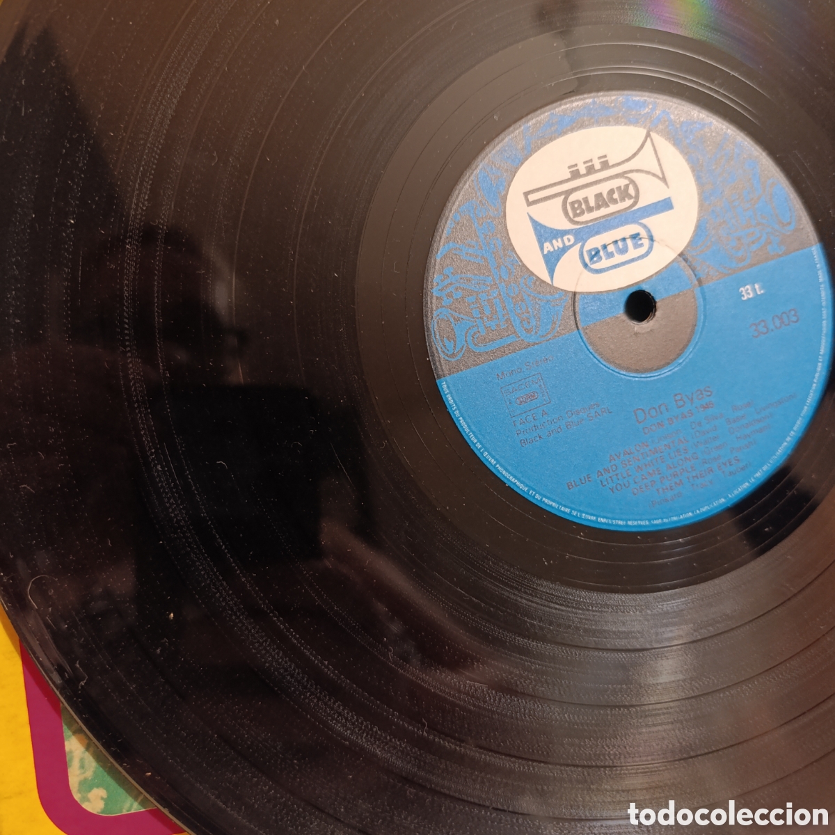 Discos de vinilo: DON BYAS 1945, JAZZ, SAXO - Foto 3