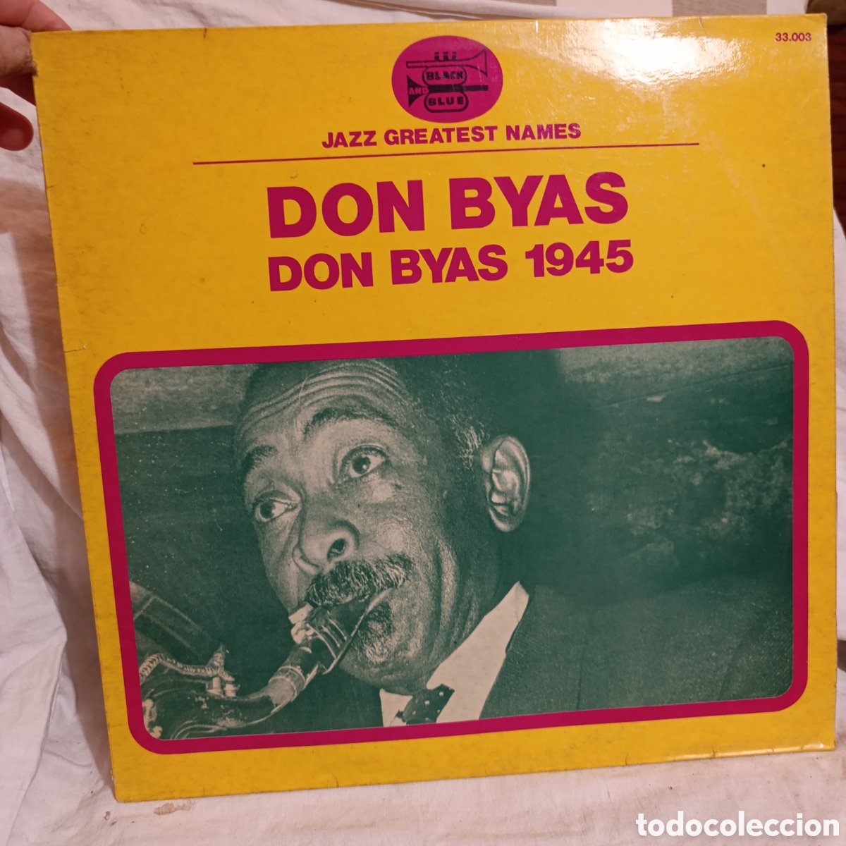 Discos de vinilo: DON BYAS 1945, JAZZ, SAXO - Foto 1