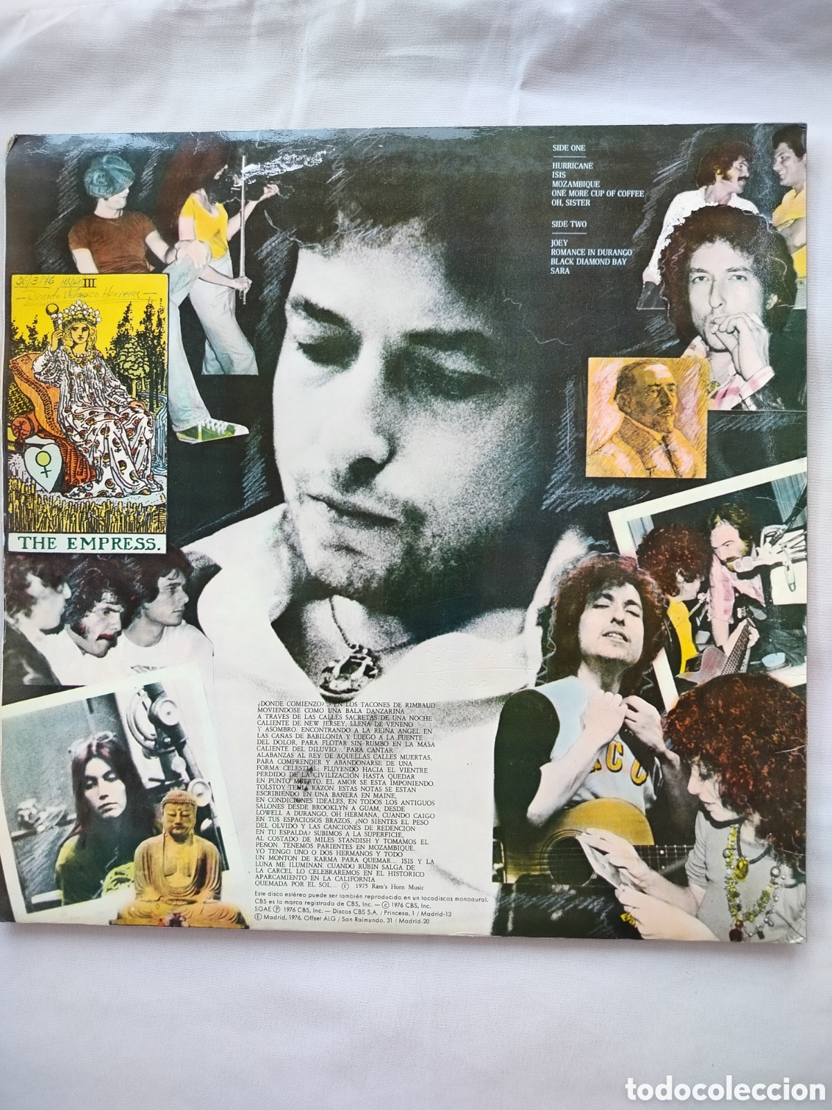 Discos de vinilo: Bob Dylan LP Desire. - Foto 2