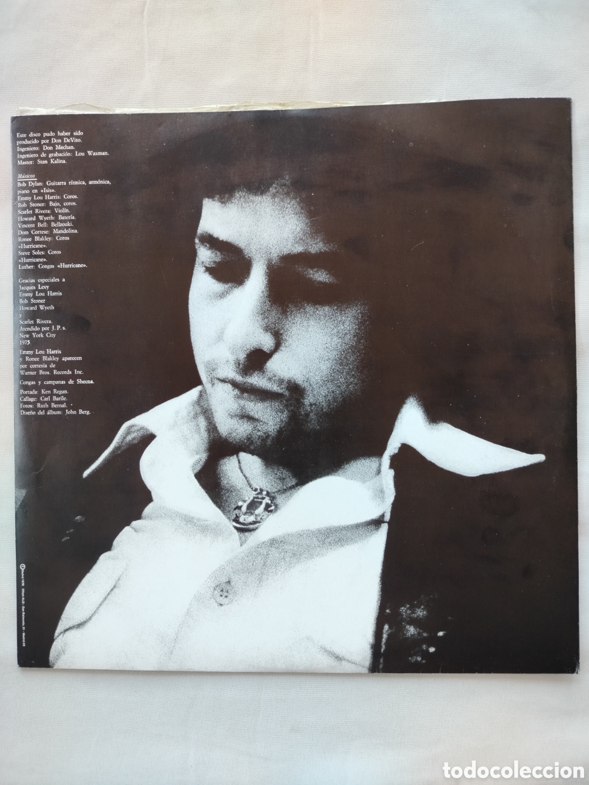 Discos de vinilo: Bob Dylan LP Desire. - Foto 4