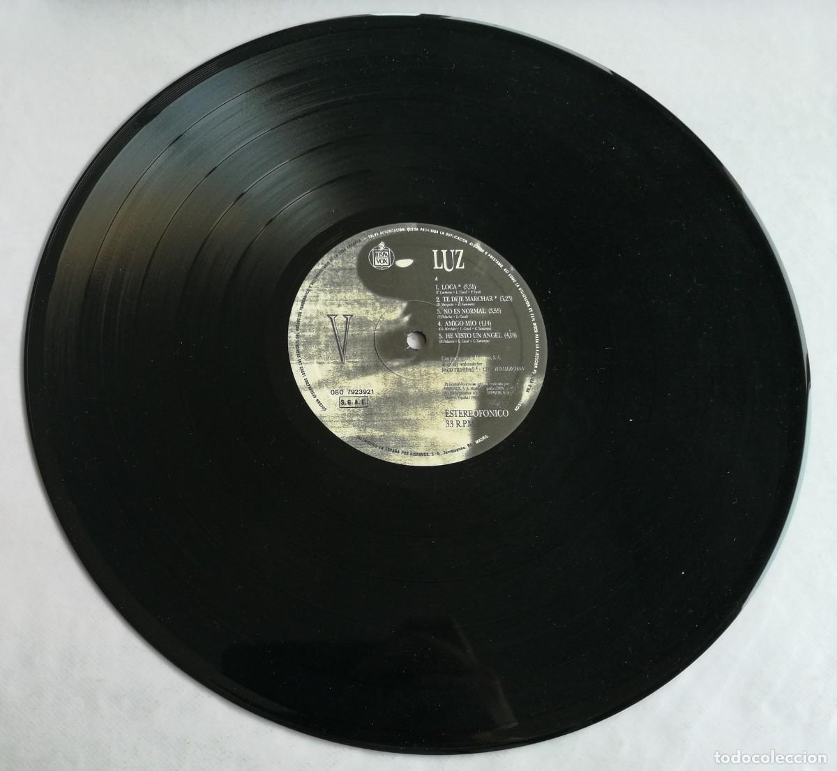 Discos de vinilo: Luz, V, Hispavox &ndash; 080 7923921, 080 79 2392 1 - Foto 4