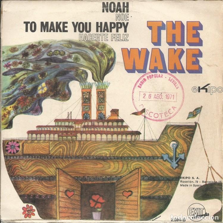 Discos de vinilo: THE WAKE &middot;&middot;&middot; Noah / To Make You Happy - (Single) - Foto 2