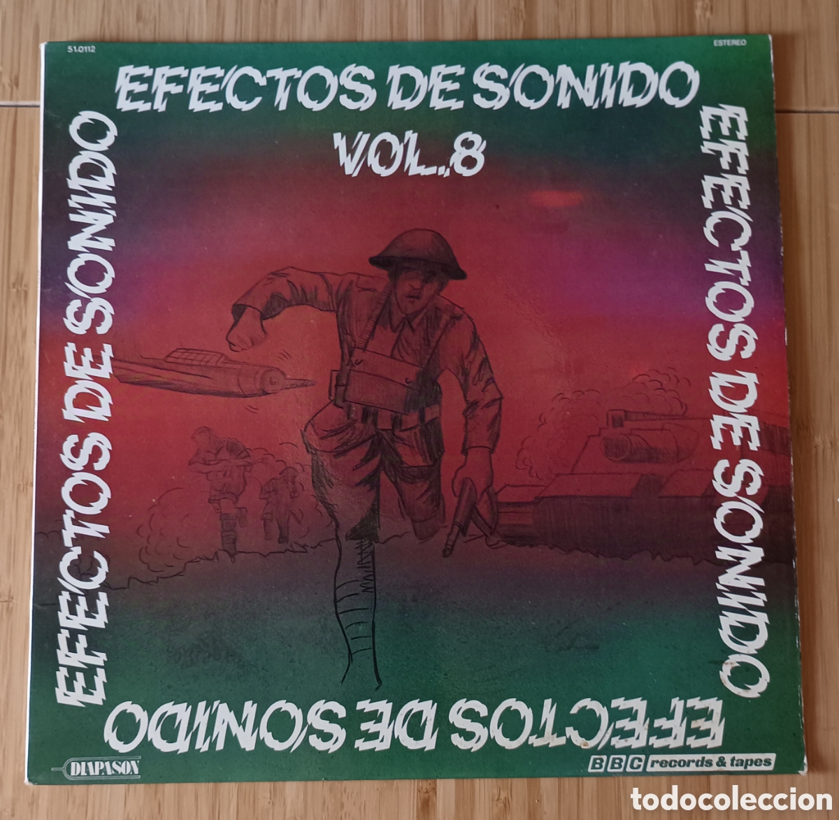 Discos de vinilo: LP EFECTOS DE SONIDO VOL.8 - Foto 1