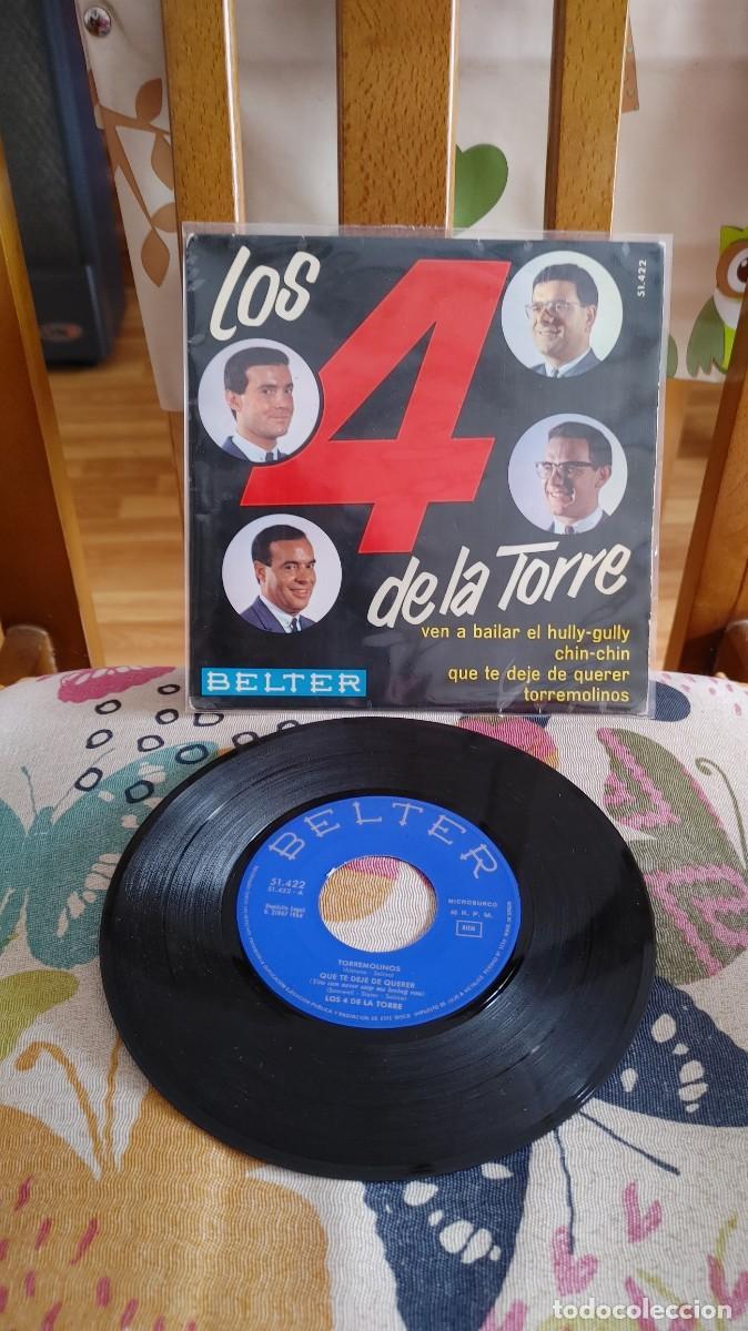 Discos de vinilo: LOS 4 DE LA TORRE-EP VEN A BAILAR E HULLY GUILLY +3 - Foto 1