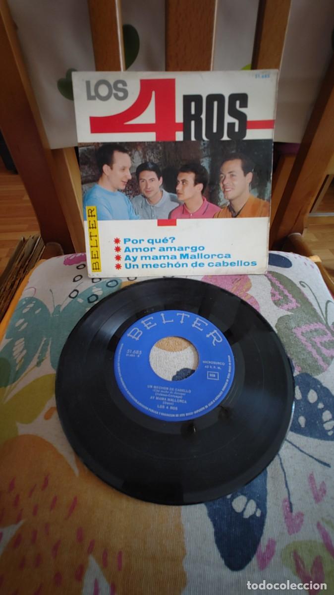 Discos de vinilo: LOS 4 ROS-EP AMOR AMARGO +3 - Foto 1