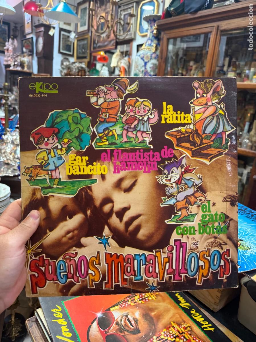 Discos de vinilo: LP SUE&Ntilde;OS MARAVILLOSOS - Foto 1