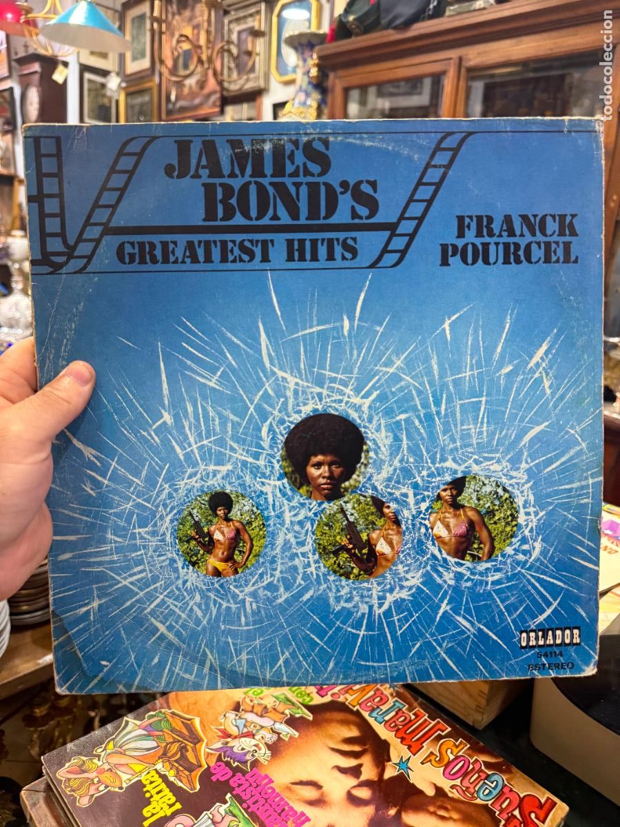 Discos de vinilo: LP JAMES BOND&acute;S - FRANCK POURCEL - Foto 1