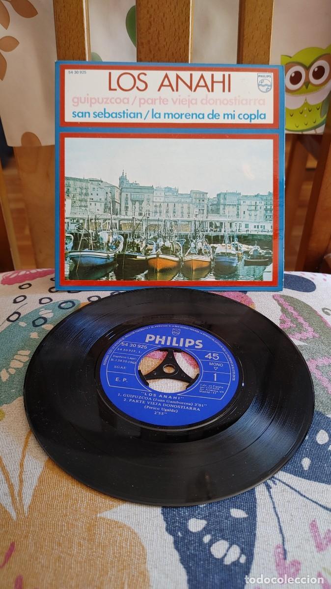 Discos de vinilo: LOS ANAHI-EP GUIPUZCOA +3-NUEVO - Foto 1