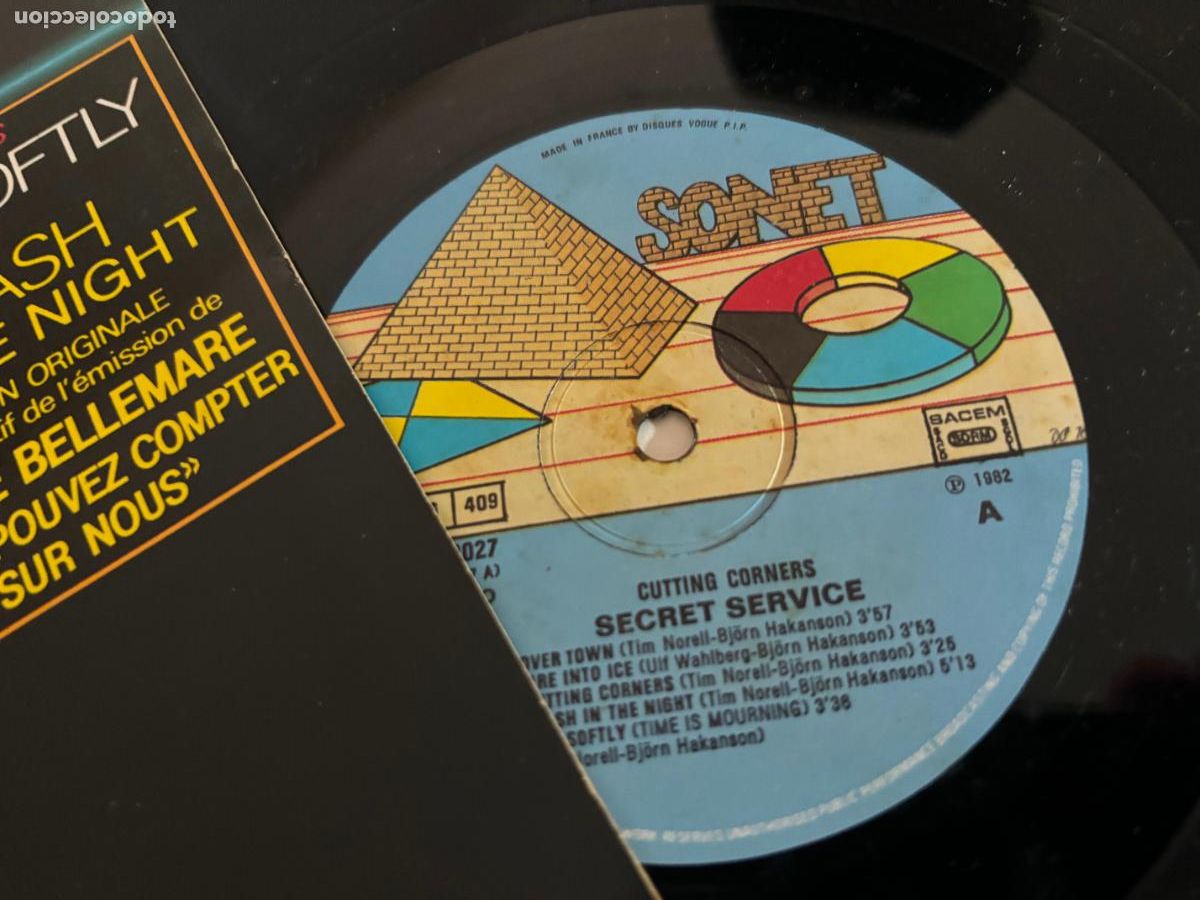 Discos de vinilo: SECRET SERVICE (CUTTING CORNERS) LP (B-53) - Foto 3