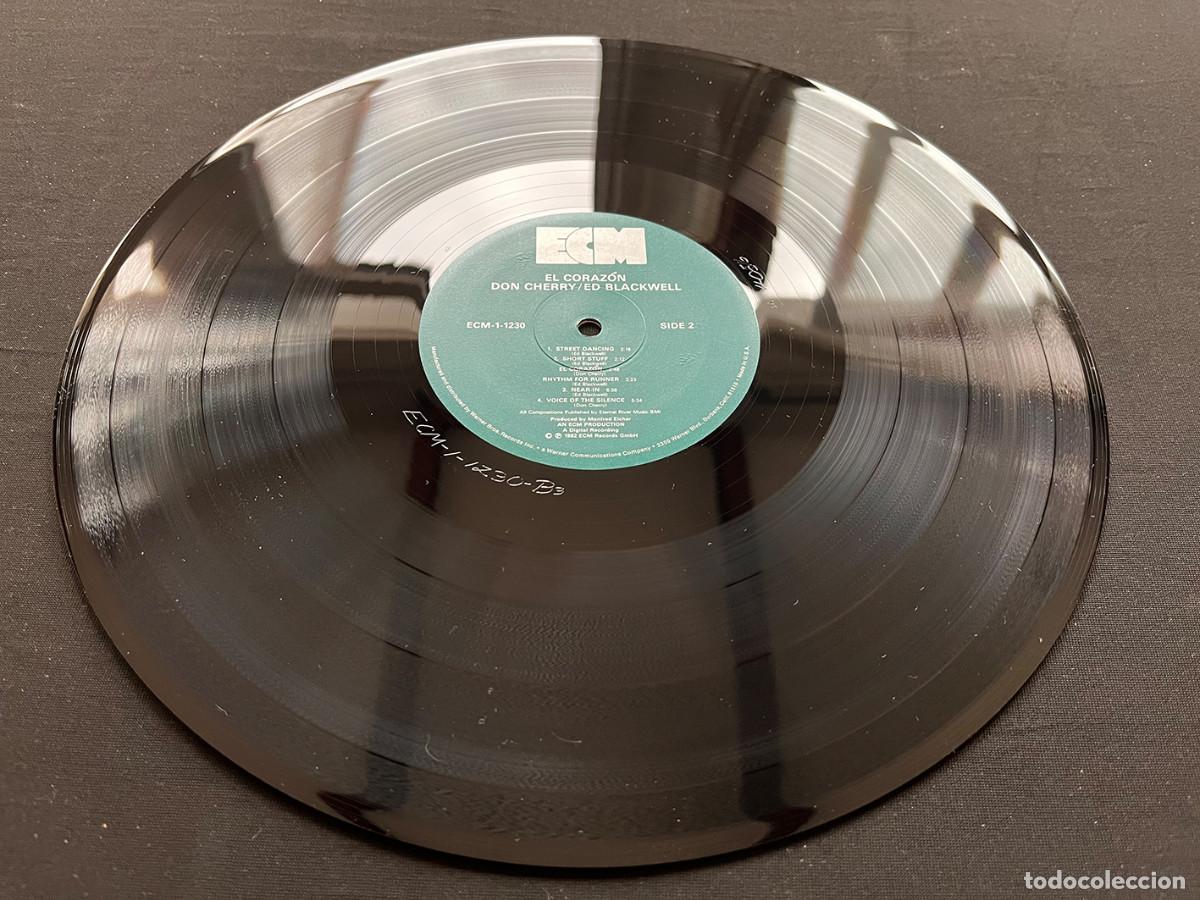 Discos de vinilo: LP DON CHERRY ED BLACKWELL. EL CORAZ&Oacute;N. 1982. - Foto 4