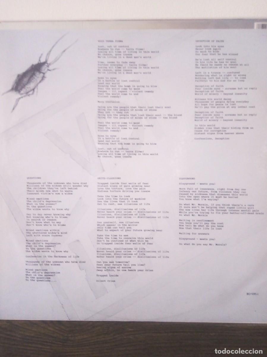 Discos de vinilo: Defiance, void Terra firma 1990. - Foto 4