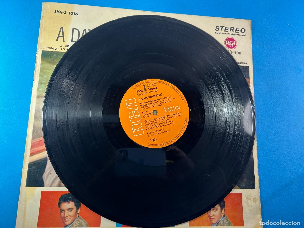 Discos de vinilo: ELVIS PRESLEY - A DATA WITH - Foto 3