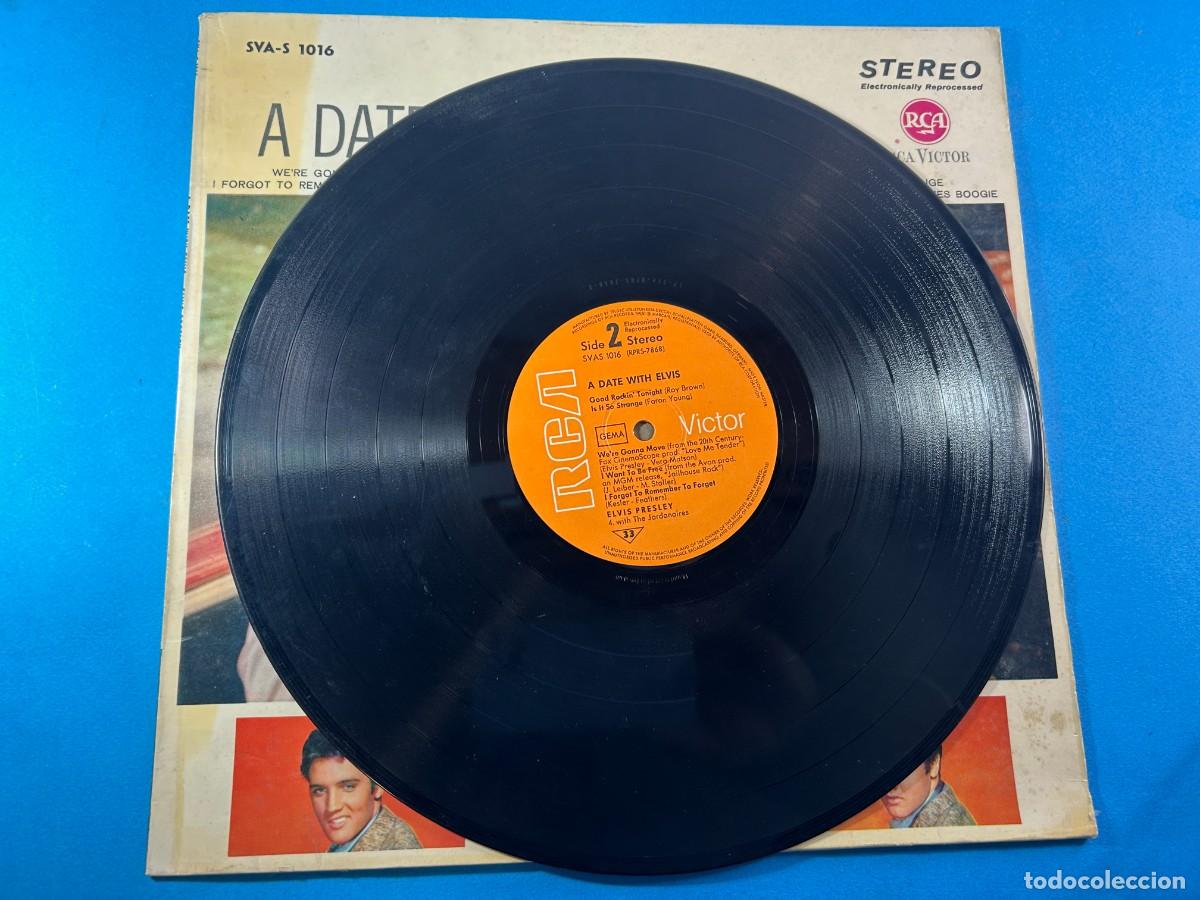 Discos de vinilo: ELVIS PRESLEY - A DATA WITH - Foto 4
