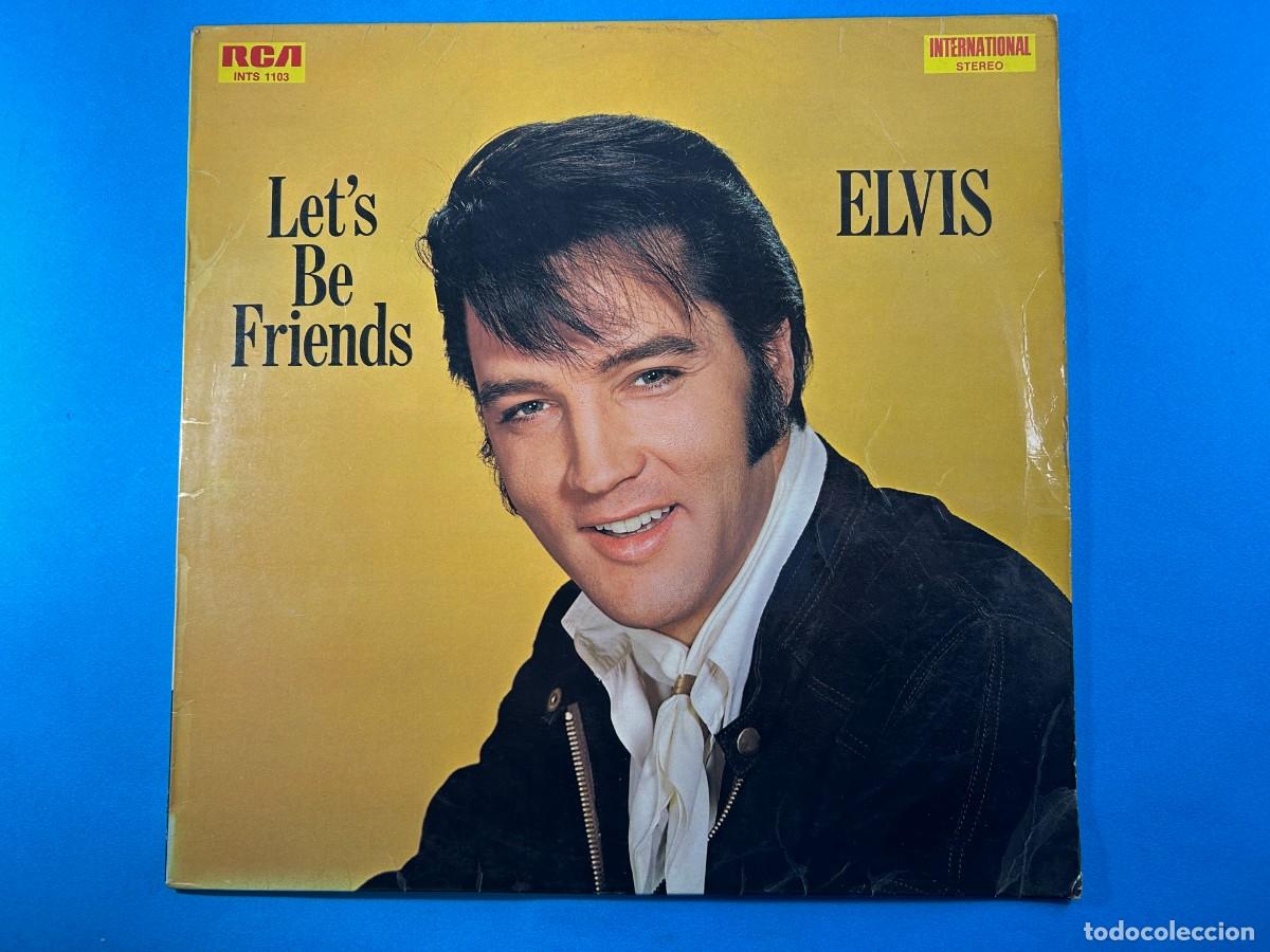 Discos de vinilo: ELVIS PRESLEY - LETS BE FRIENDS - GERMANY - Foto 1