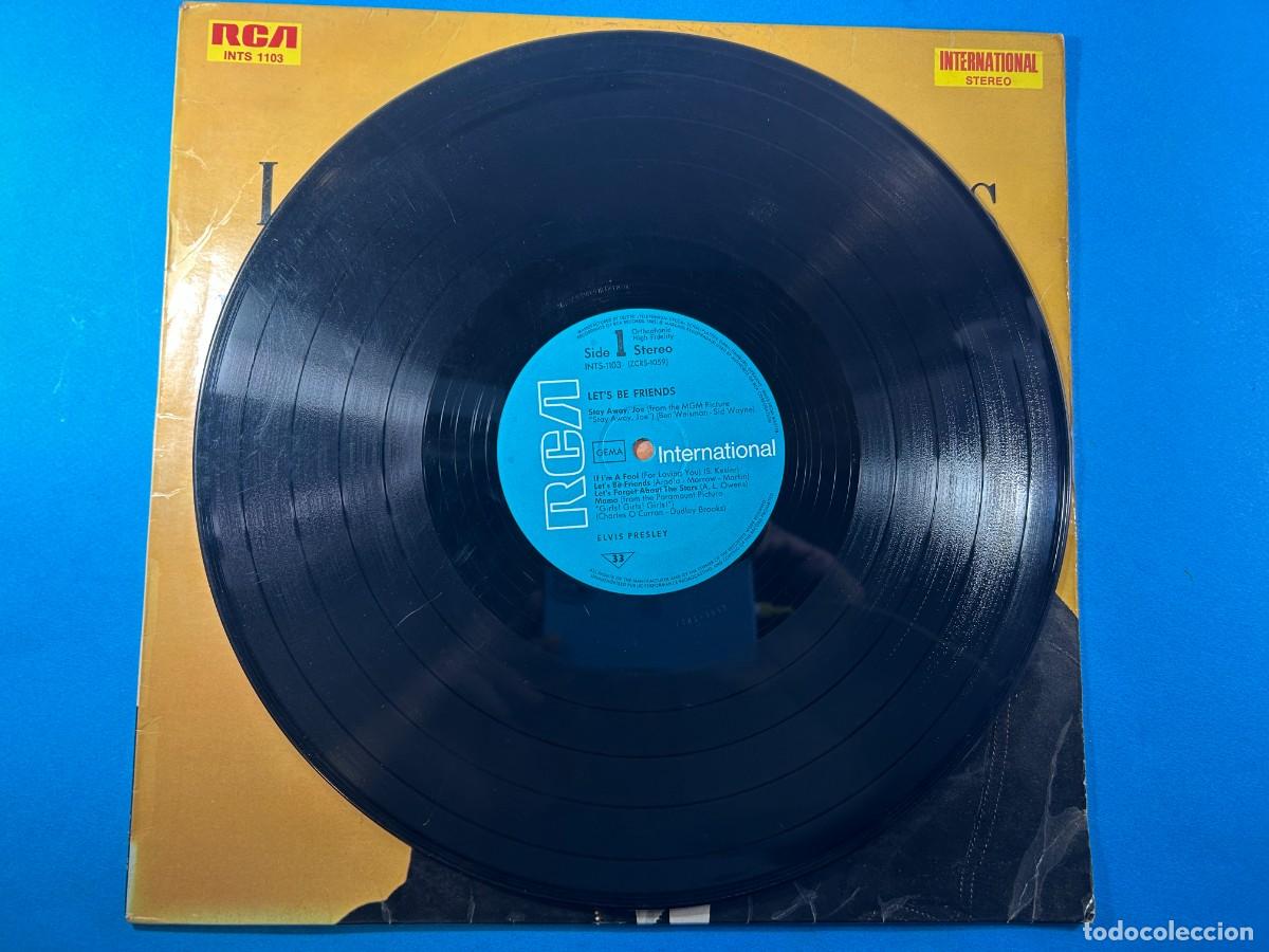 Discos de vinilo: ELVIS PRESLEY - LETS BE FRIENDS - GERMANY - Foto 3