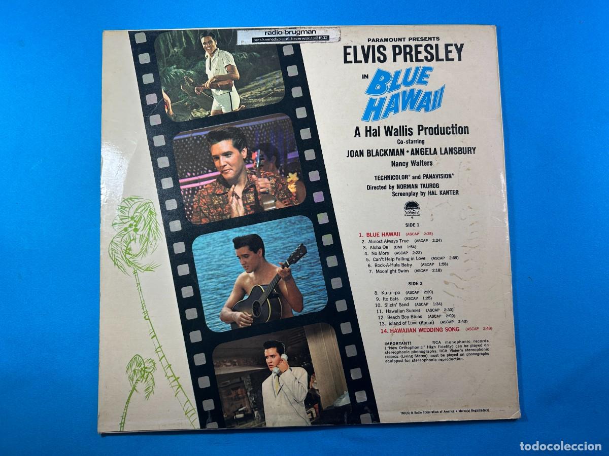 Discos de vinilo: ELVIS PRESLEY - BLUE HAWAII - RCA GERMANY - Foto 2