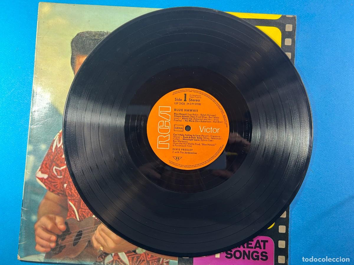Discos de vinilo: ELVIS PRESLEY - BLUE HAWAII - RCA GERMANY - Foto 3