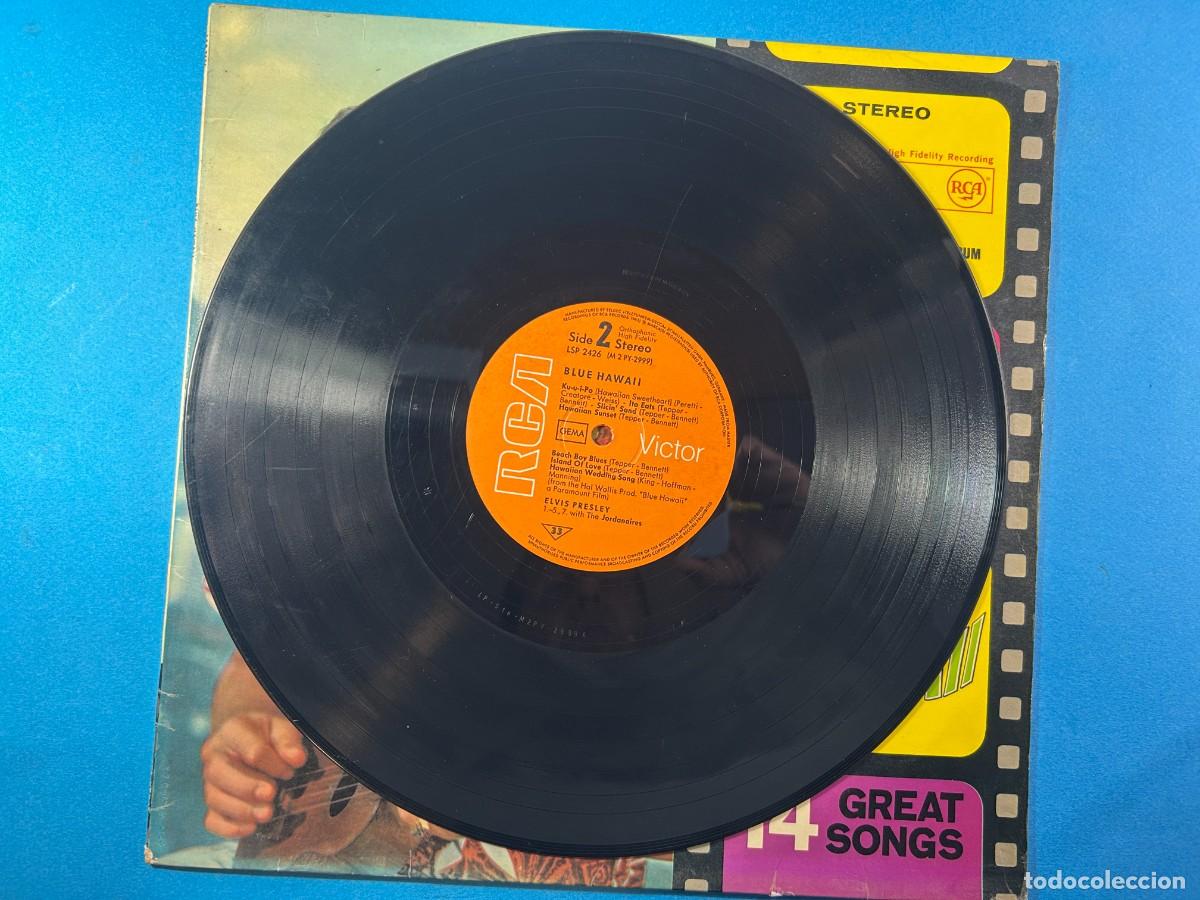 Discos de vinilo: ELVIS PRESLEY - BLUE HAWAII - RCA GERMANY - Foto 4