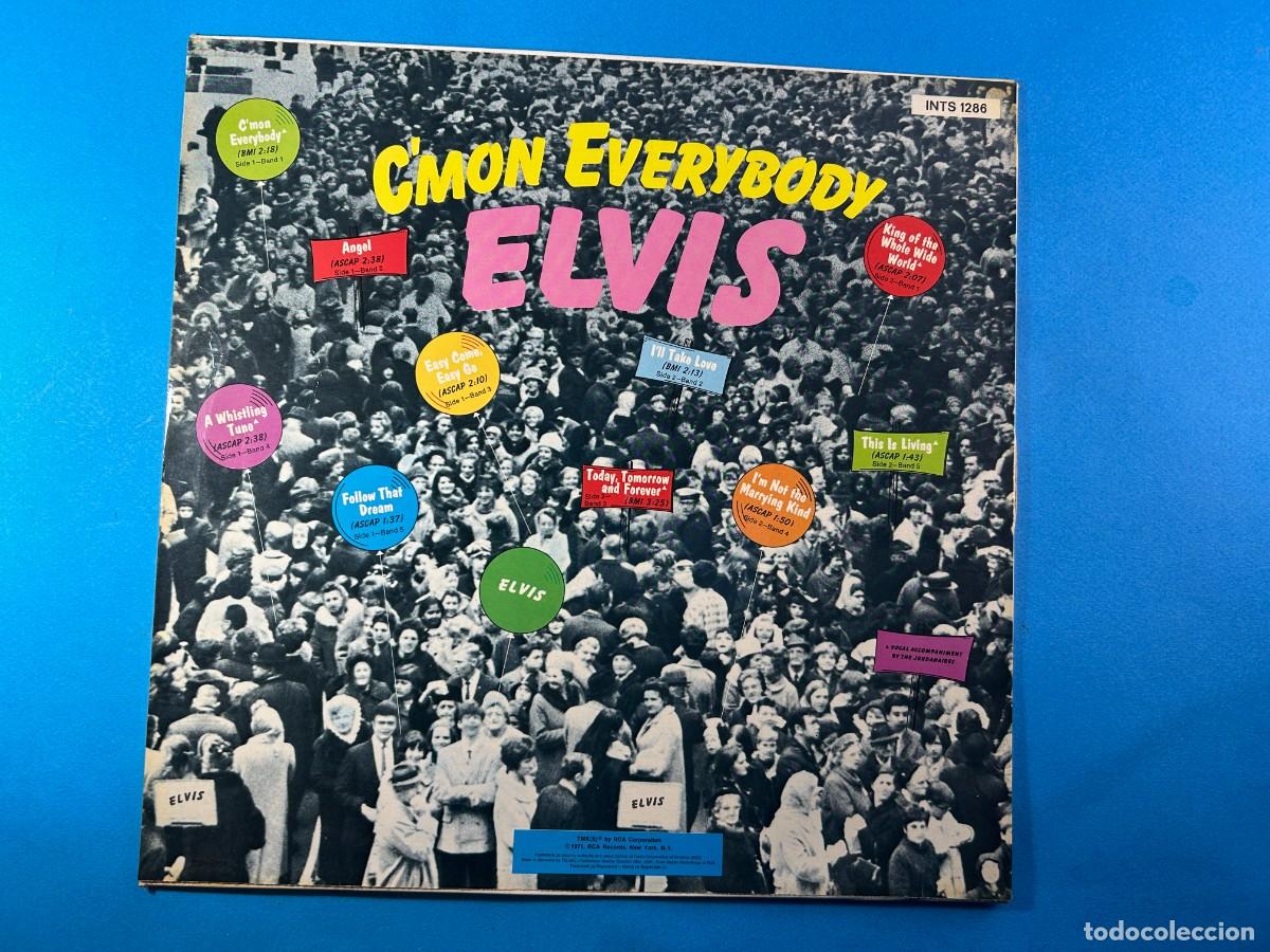 Discos de vinilo: ELVIS PRESLEY - CMON EVERYBODY - GERMANY - Foto 2