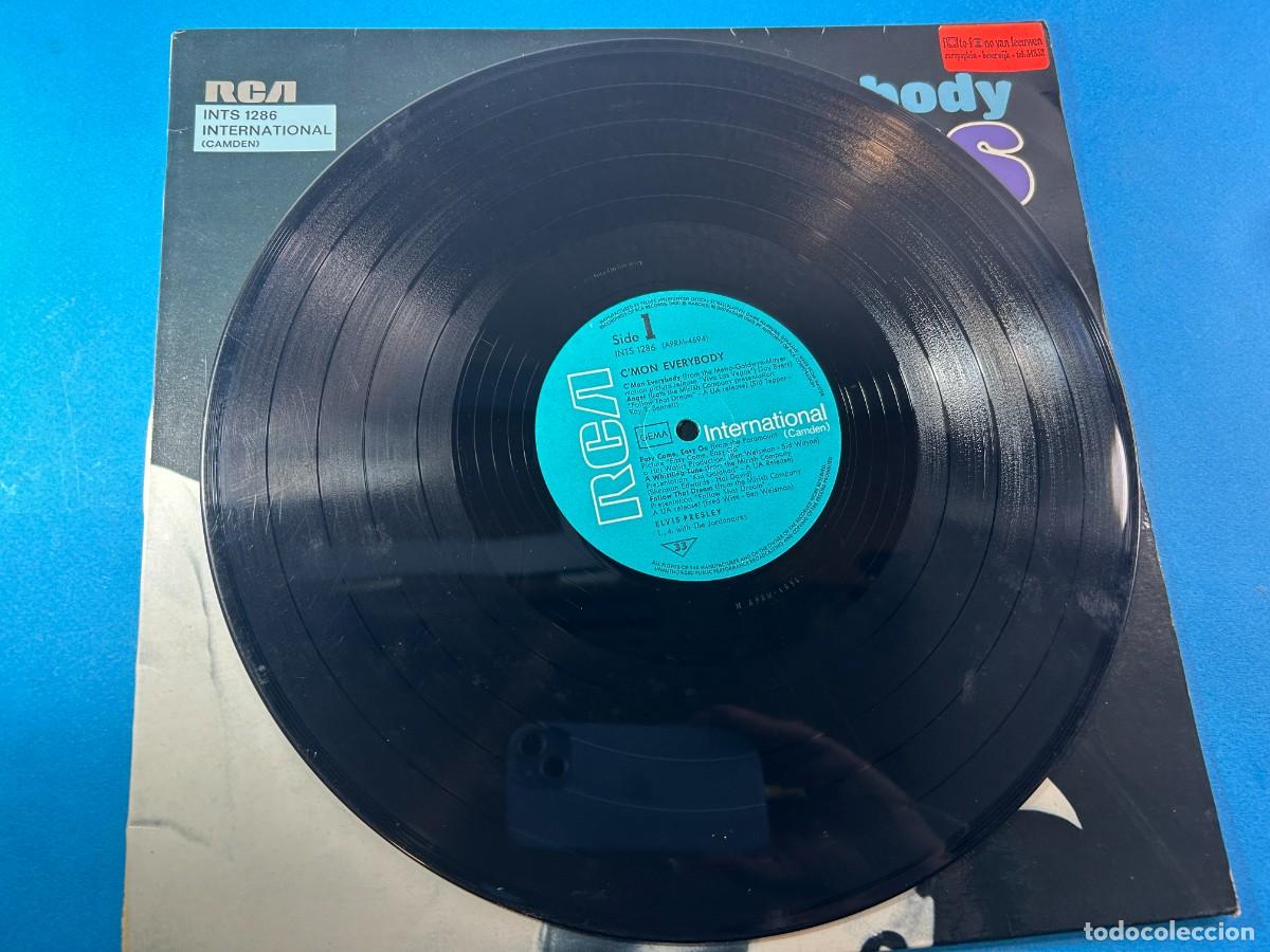 Discos de vinilo: ELVIS PRESLEY - CMON EVERYBODY - GERMANY - Foto 3