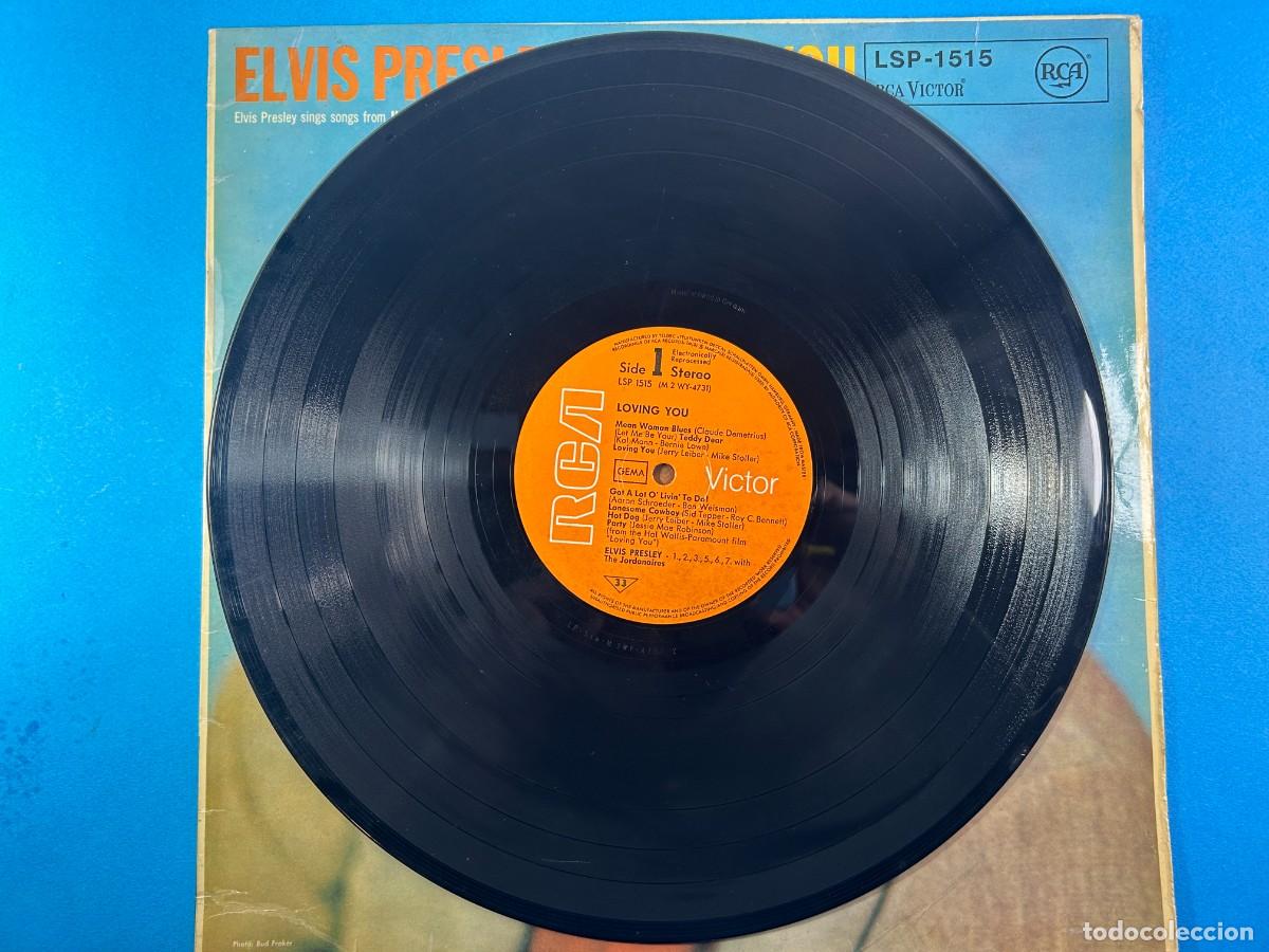 Discos de vinilo: ELVIS PRESLEY - LOVING YOU - GERMANY - Foto 3
