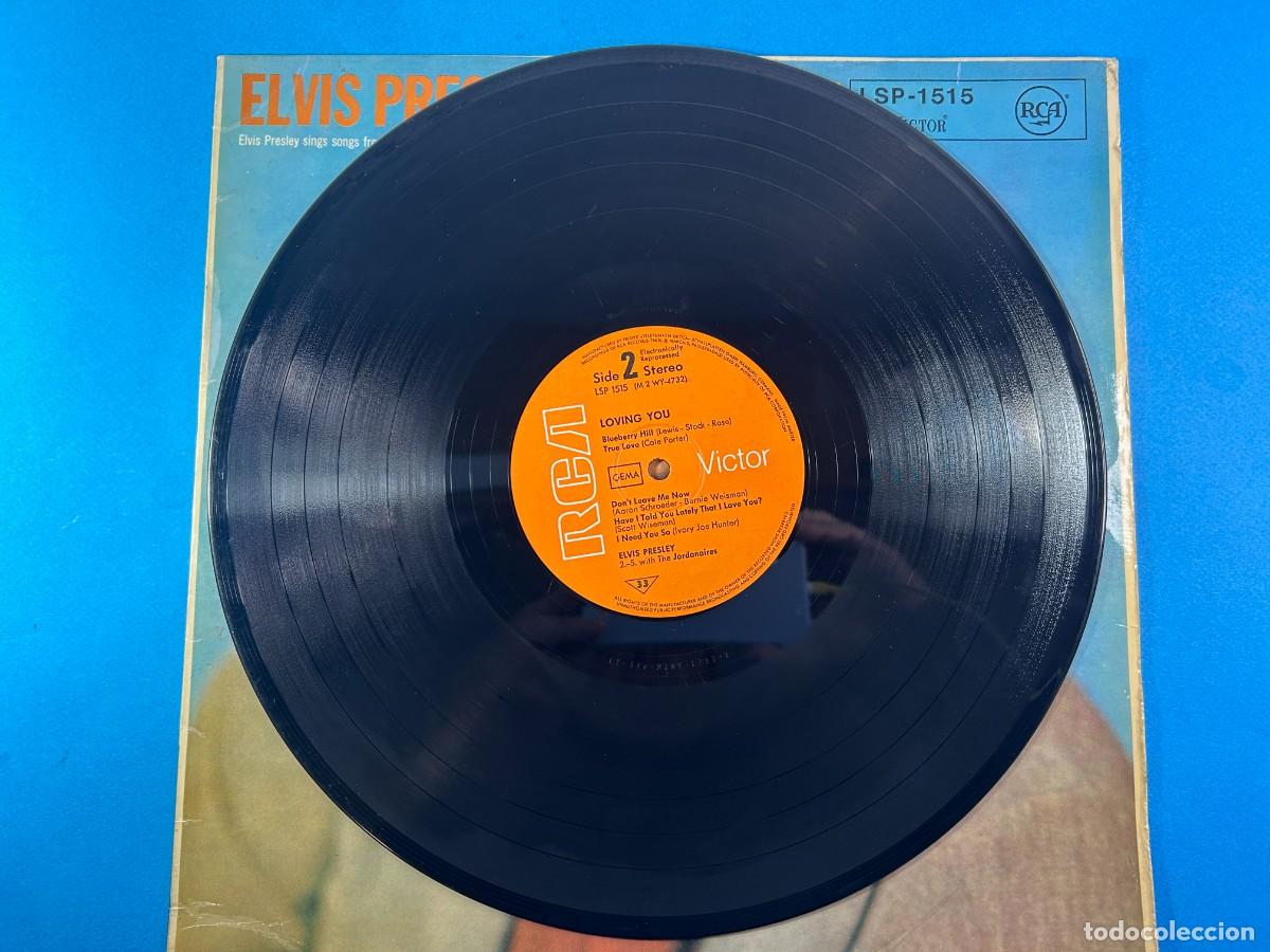 Discos de vinilo: ELVIS PRESLEY - LOVING YOU - GERMANY - Foto 4