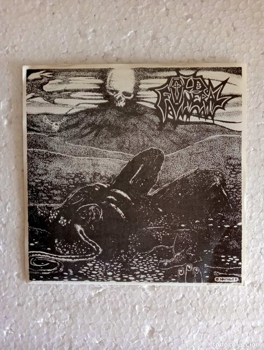 Discos de vinilo: Old Funeral - Devoured Carcass (7&rdquo;, EP) insert 1991 - Foto 1