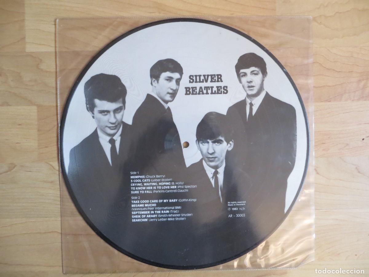 Discos de vinilo: THE BEATLES: SILVER BEATLES (PICTURE DISC ) - Foto 2