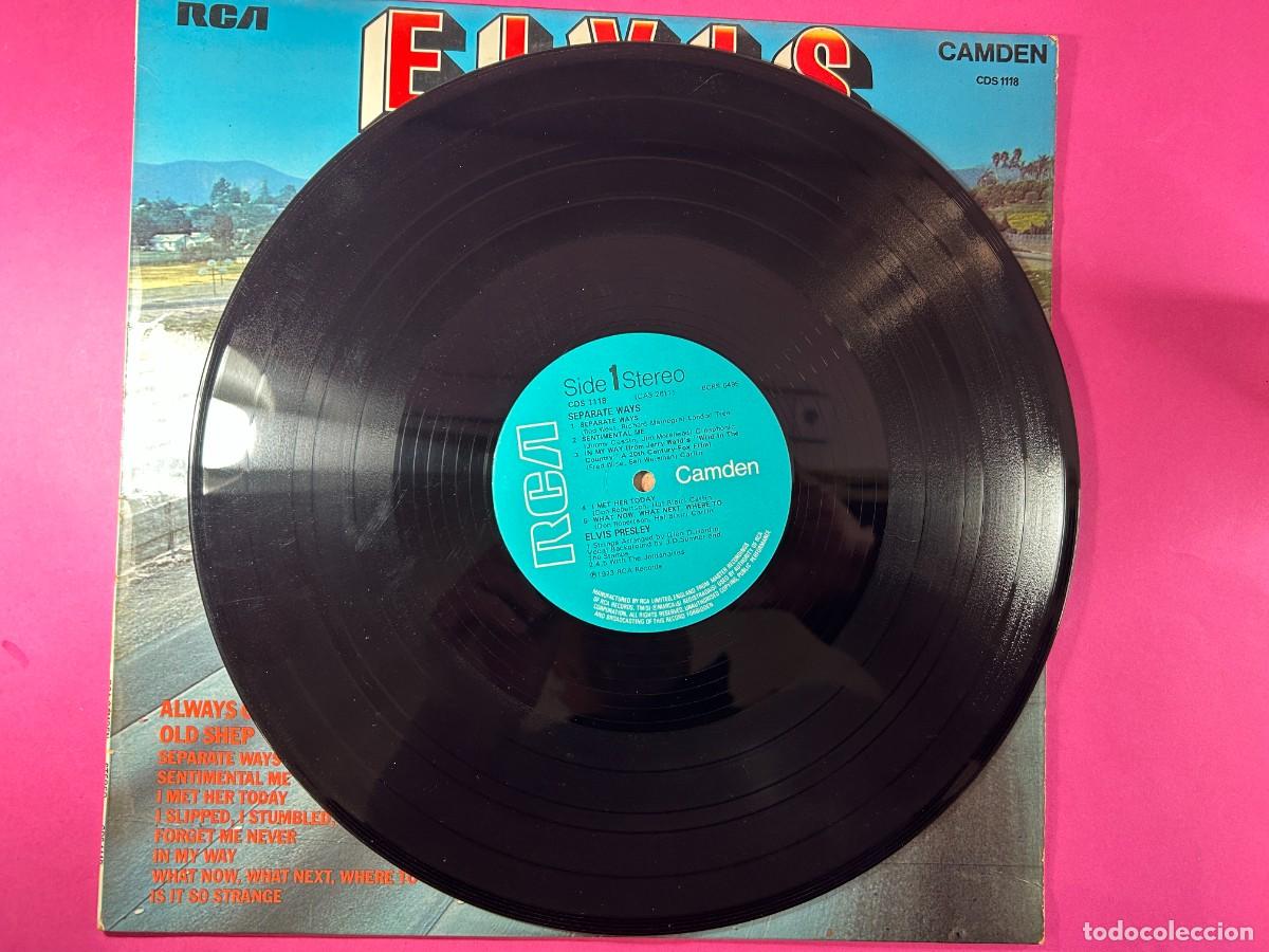 Discos de vinilo: ELVIS PRESLEY - SEPARATE WAYS - UK - Foto 3