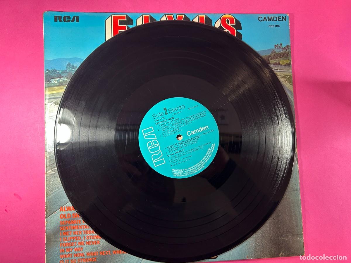 Discos de vinilo: ELVIS PRESLEY - SEPARATE WAYS - UK - Foto 4