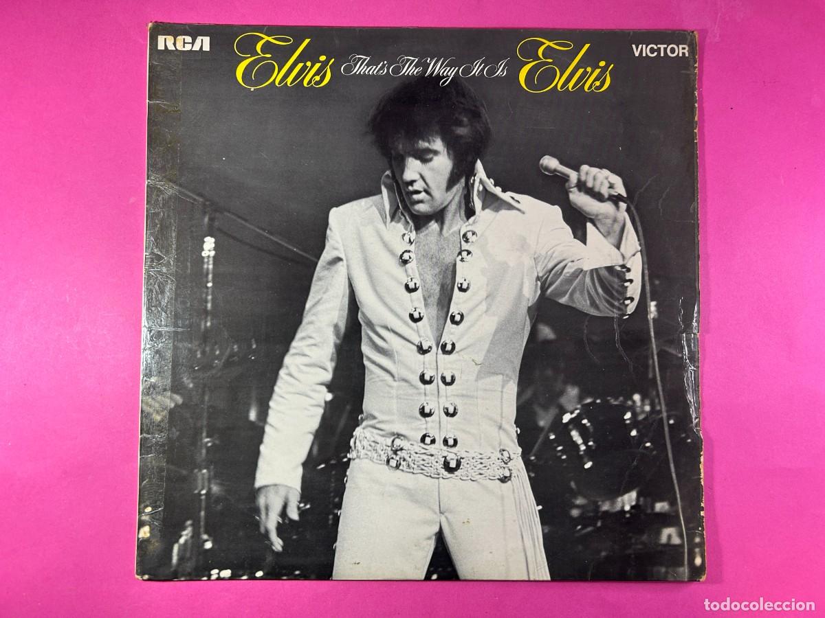 Discos de vinilo: ELVIS PRESLEY - THATS THE WAY IT IS - UK - Foto 1