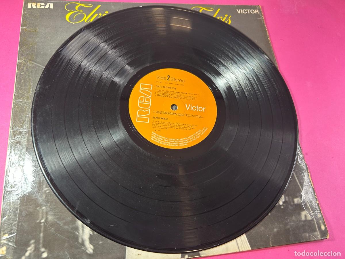 Discos de vinilo: ELVIS PRESLEY - THATS THE WAY IT IS - UK - Foto 4