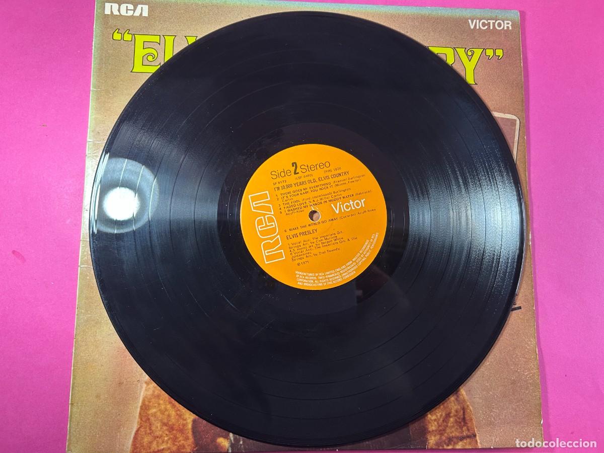 Discos de vinilo: ELVIS PRESLEY - COUNTRY - UK - Foto 4