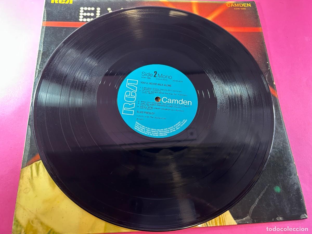 Discos de vinilo: ELVIS PRESLEY - YOULL NEVER WALK ALONE - UK - Foto 4