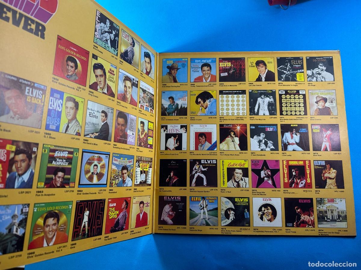 Discos de vinilo: ELVIS PRESLEY -FOREVER - UK DOBLE GATEFOLD - Foto 2