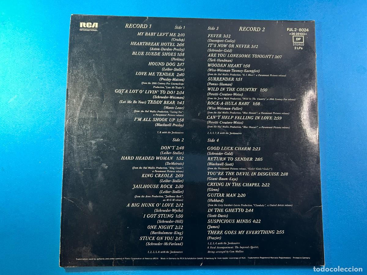 Discos de vinilo: ELVIS PRESLEY -FOREVER - UK DOBLE GATEFOLD - Foto 3