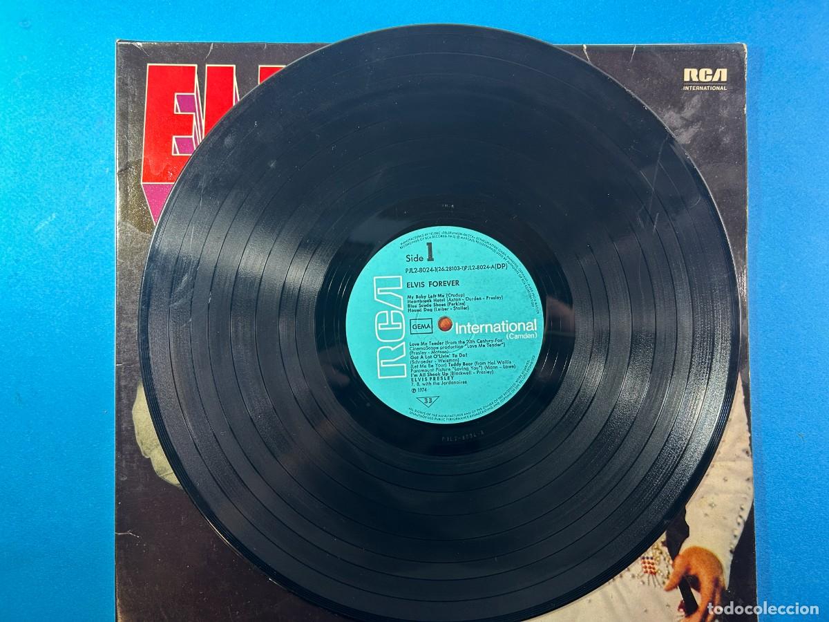 Discos de vinilo: ELVIS PRESLEY -FOREVER - UK DOBLE GATEFOLD - Foto 4