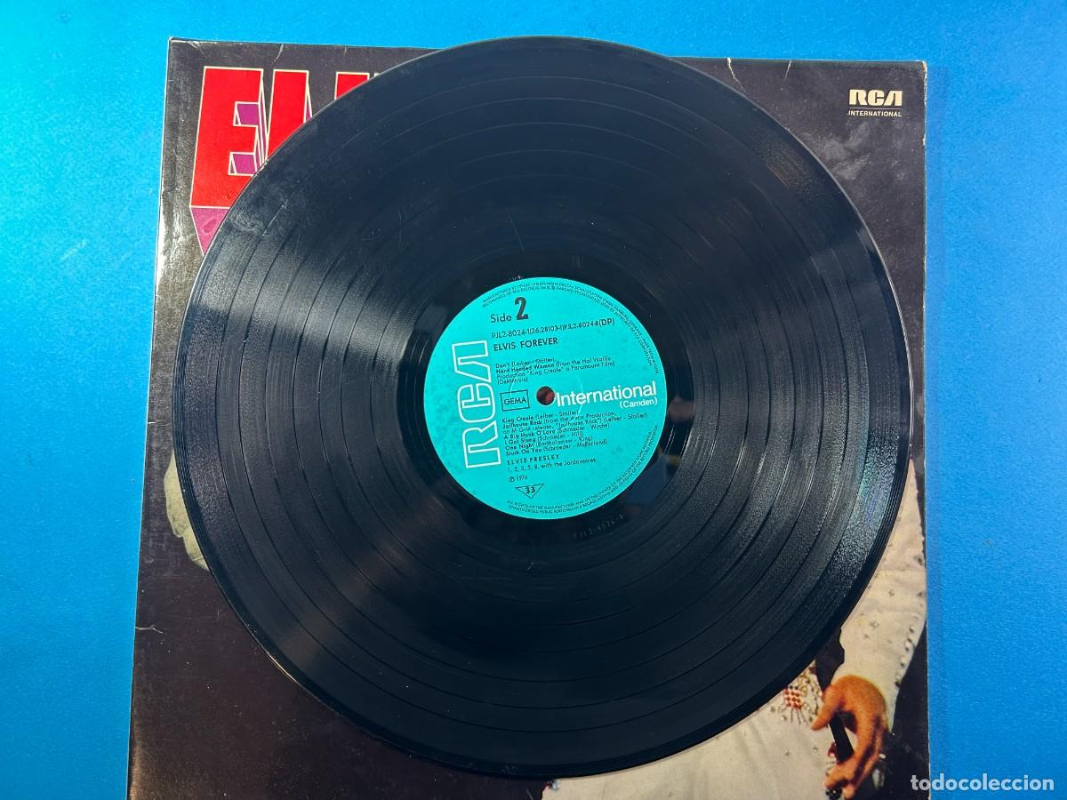 Discos de vinilo: ELVIS PRESLEY -FOREVER - UK DOBLE GATEFOLD - Foto 5