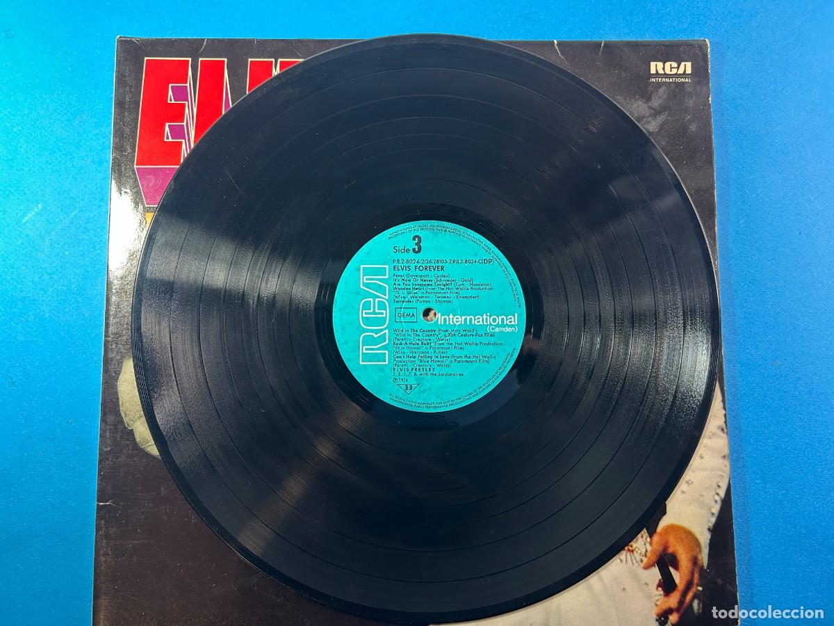 Discos de vinilo: ELVIS PRESLEY -FOREVER - UK DOBLE GATEFOLD - Foto 6