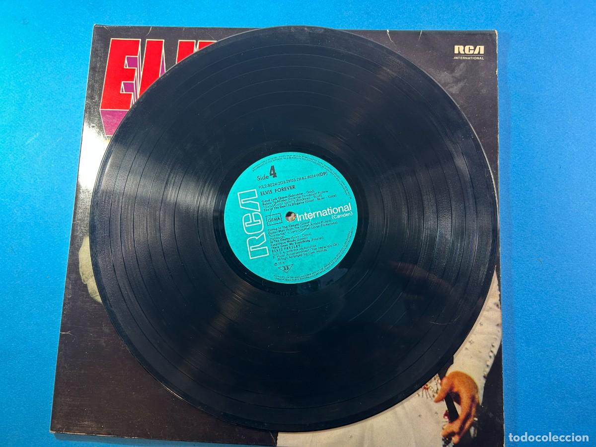 Discos de vinilo: ELVIS PRESLEY -FOREVER - UK DOBLE GATEFOLD - Foto 7